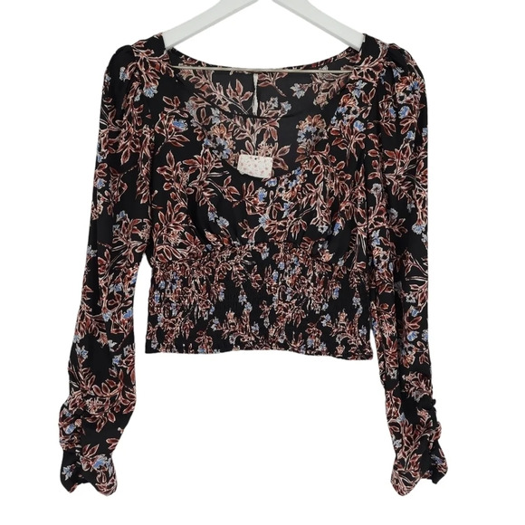 Free People Santiago Print Blouse - Picture 2 of 9